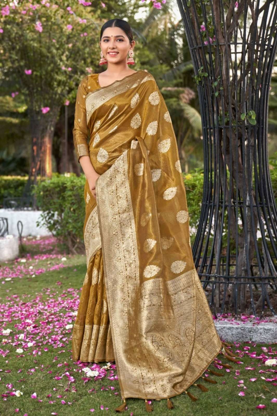 Manjula 7258 MAHEEN SILK Fancy Wear Designer Wedding wear Collection saree