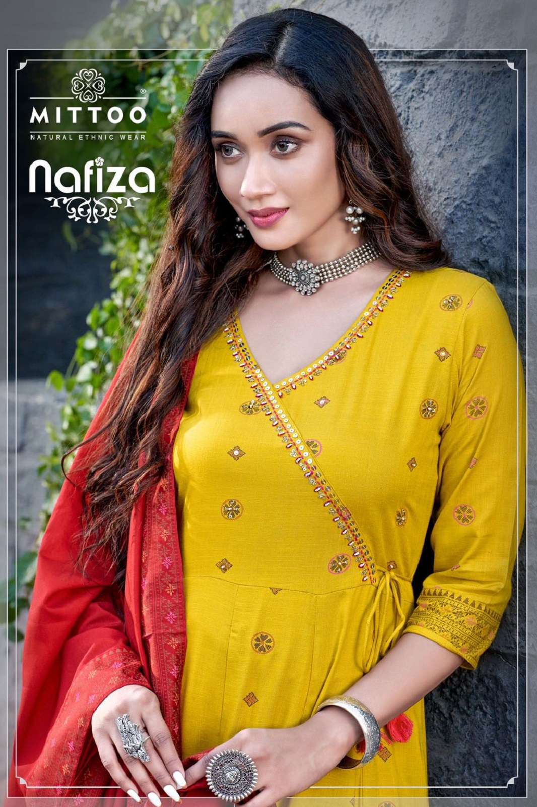 NAFIZA BY MITTOO READY TO WEAR ANARKALI KURTIES