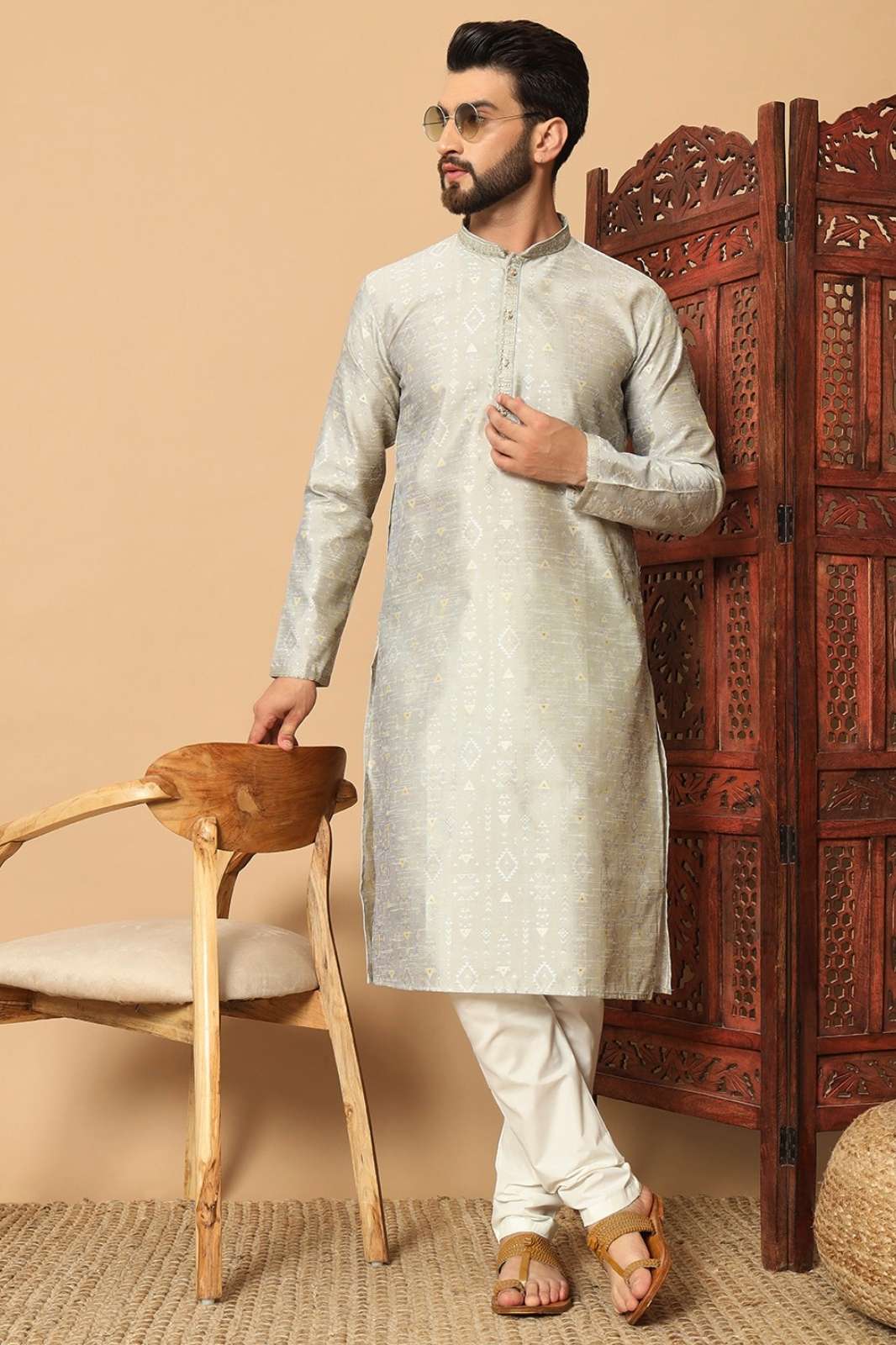 OUTLUK 7617 Outluk Vol 130 Wdding & Festival Wear Designer Jacquard Kurta Pajama