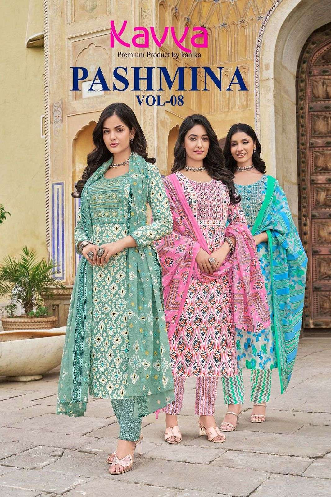 PASHMINA VOL 8 BY KAVYA READY TO WEAR KURTIES