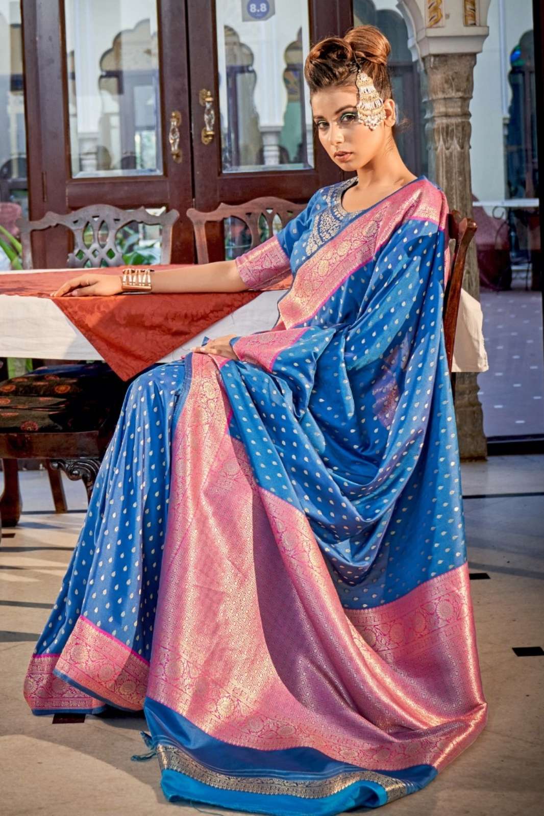 Rajpath 7357 Varsha Silk  BANARASI SILK TRADITIONAL WEAR WEDDING COLLECTION DESIGNER SAREE