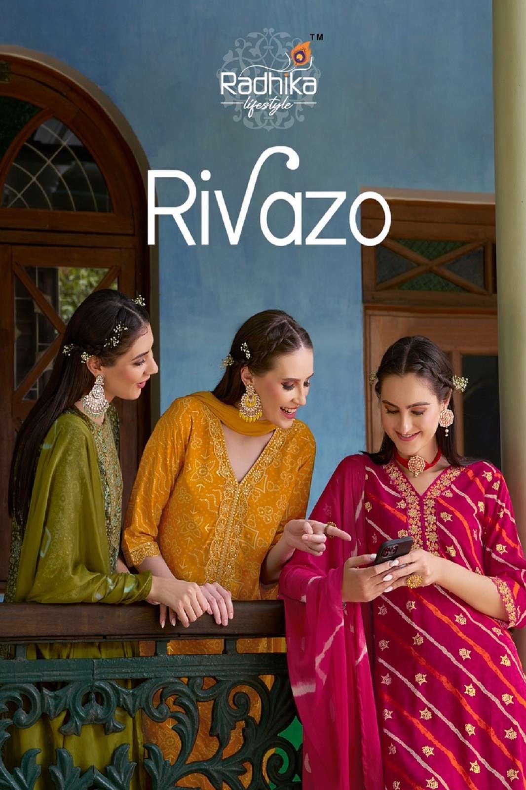 READY TO WEAR KURTIES BY RADHIKA LIFESTYLE RIVAZO VOL 1 