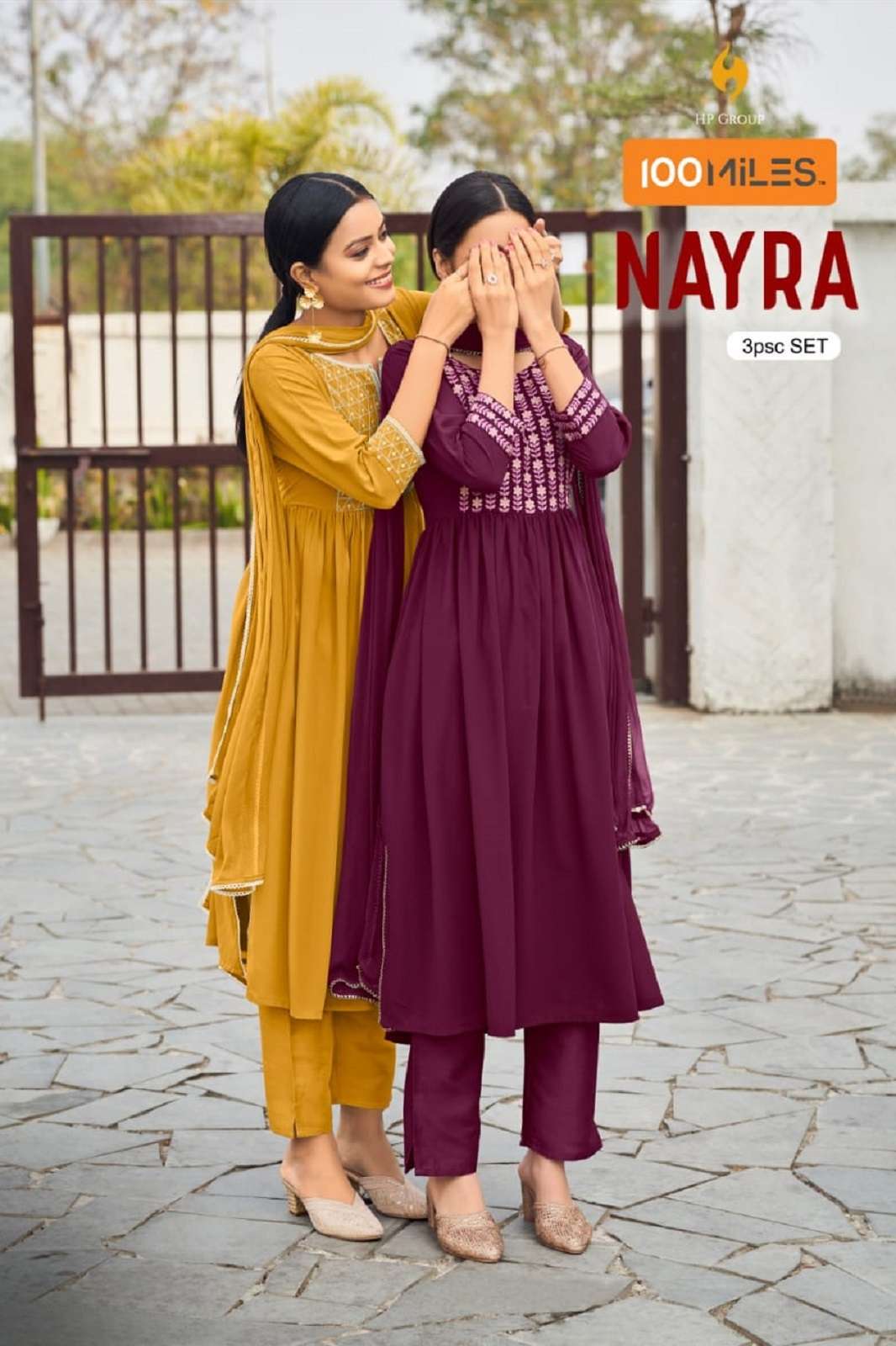 READY TO WEAR KURTIS BY 100 MILES NAYRA 