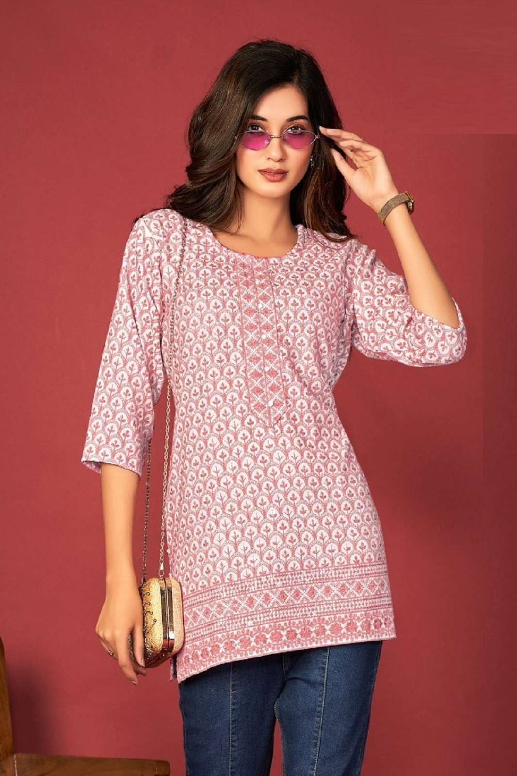 TUNIC HOUSE RUPAL DESIGNER SHORT TOPS COLLECTION