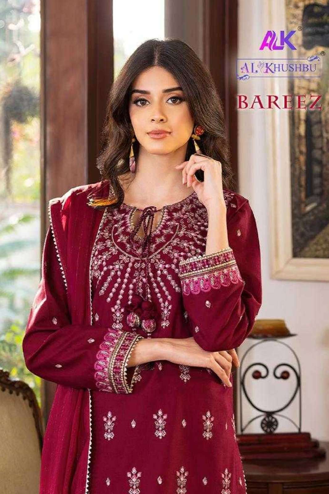 AL KHUSHBOO BAREEZ VOL 1 PAKISTANI SALWAR SUIT