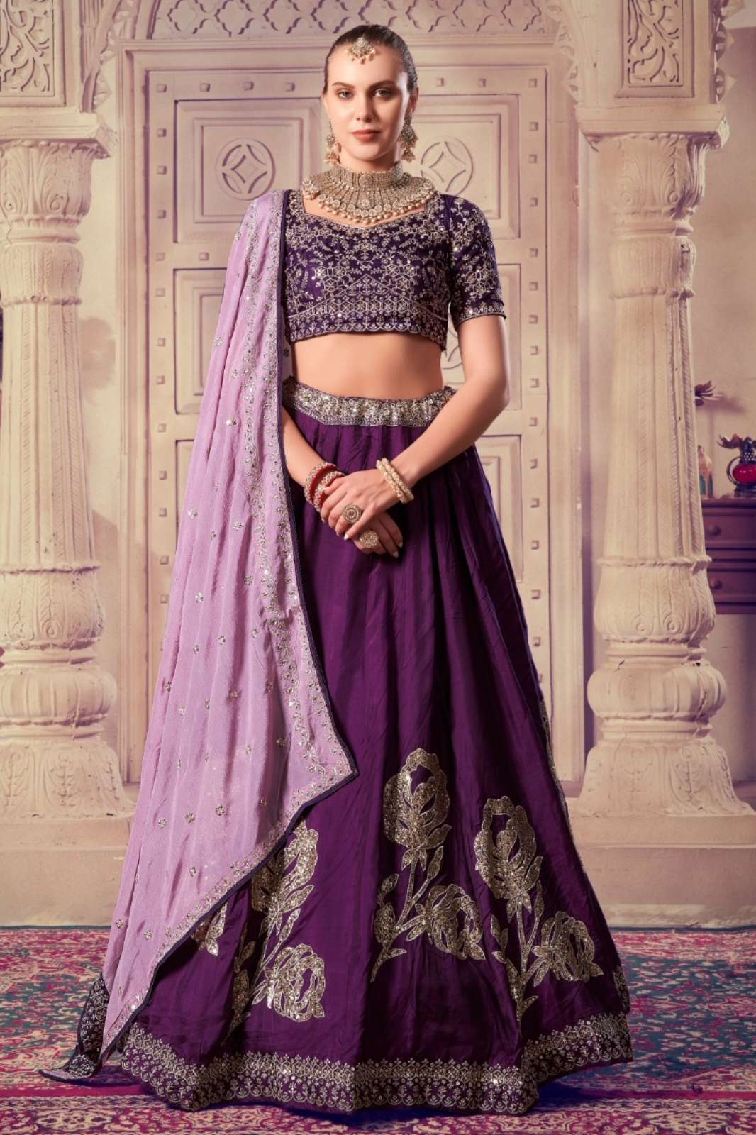 ANANTESH 8319 Occasions  Vol 8 Designer Embroidered Viscose Silk Lehenga choli 