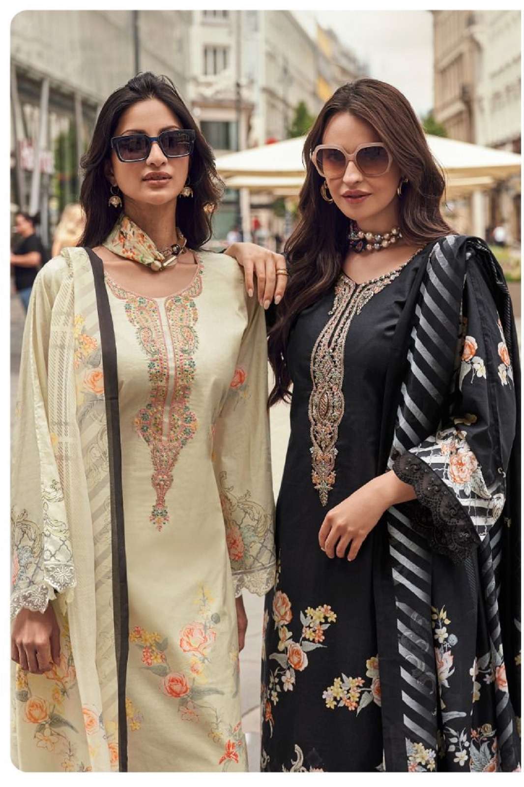 HERMITAGE CLOTHING AAYKA PAKISTANI SALWAR SUITS