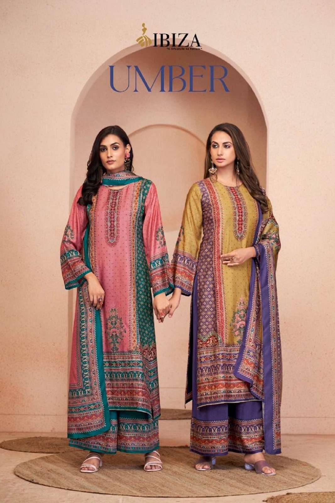 IBIZA UMBER DESIGNER SALWAR SUITS