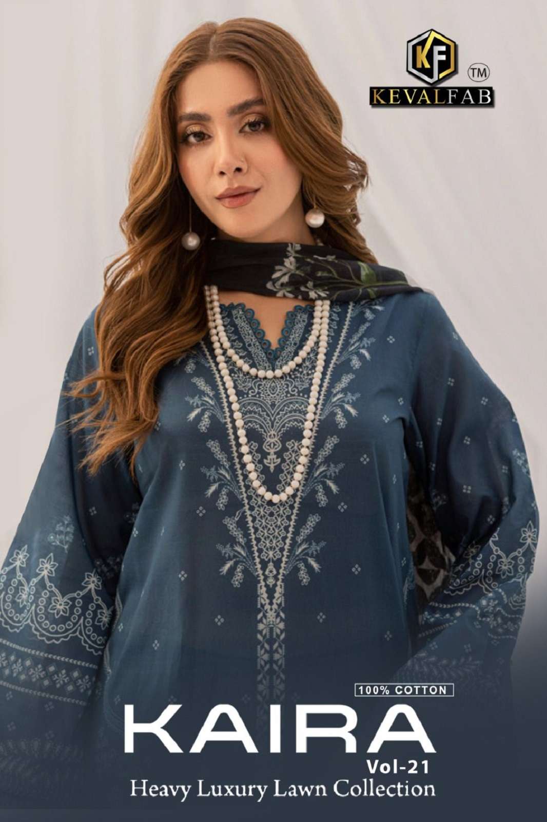 KEVAL FAB KAIRA VOL 21 PREMIUM KARACHI SUITS