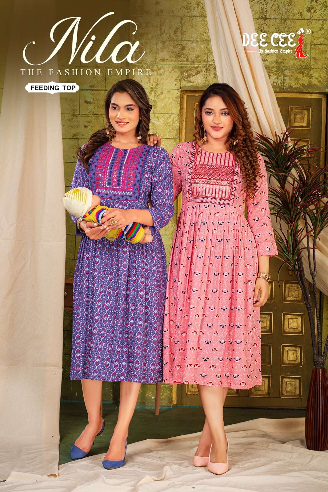 NILA BY DEE CEE READY TO WEAR KURTIES