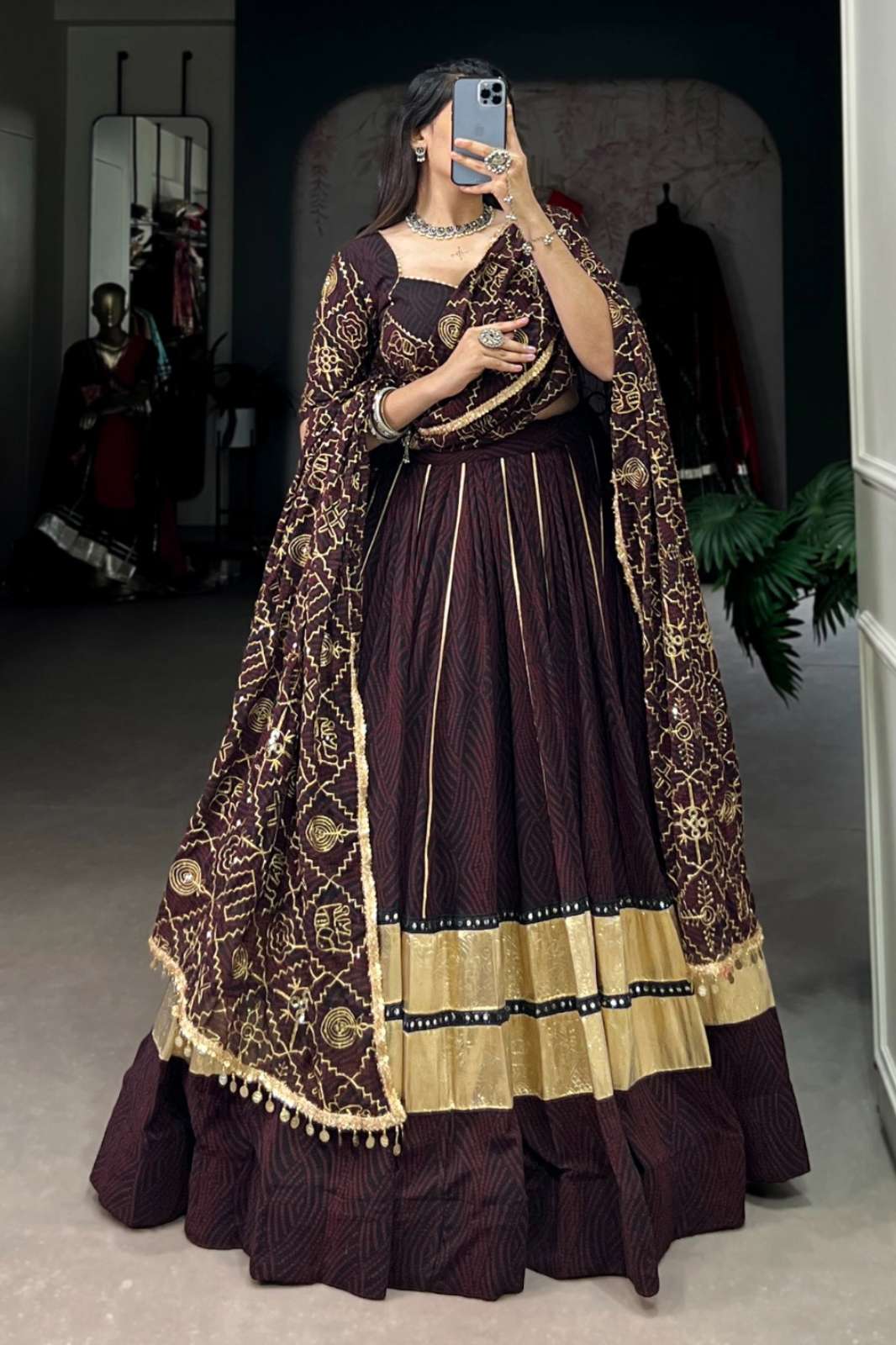 PAYAL CREATION 8084 1702BLK Navratri Collection Designer Georgette Lehenga Choli