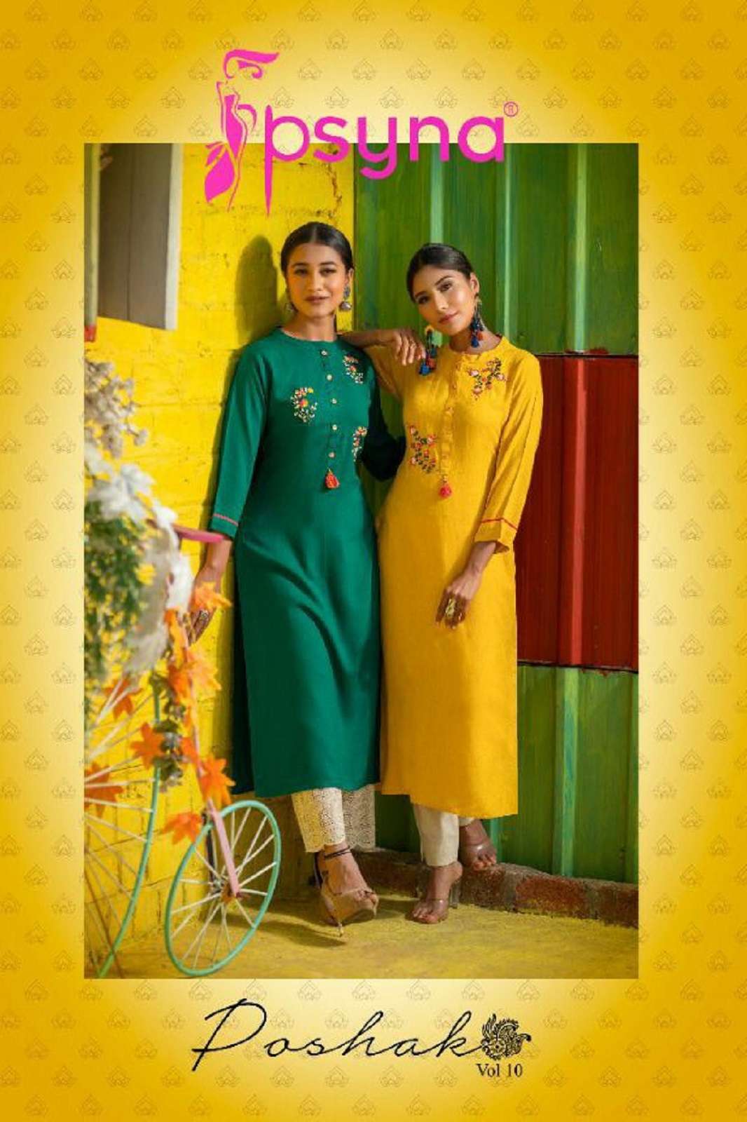 POSHAK VOL 10 BY PSYNA READY TO WEAR KURTIES