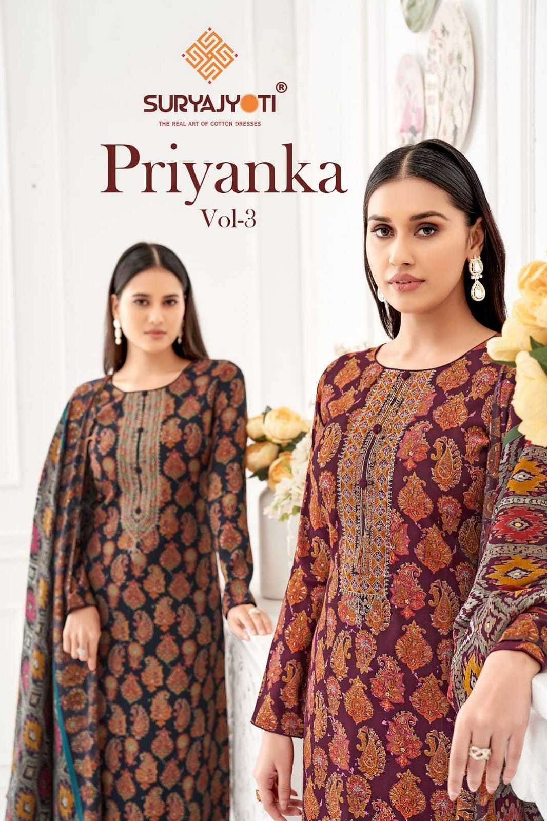 PRIYANKA VOL 3 BY SURYAJYOTI READY TO WEAR KURTIES