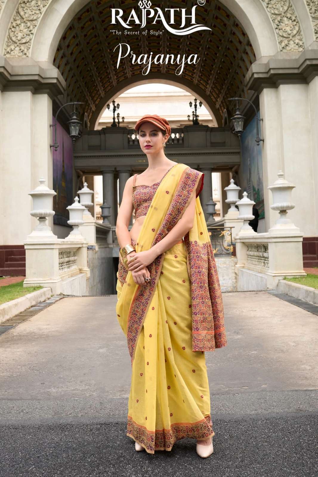 RajPath 7961 Prajanya Summer Wear Designer Soft Linen Cotton Saree