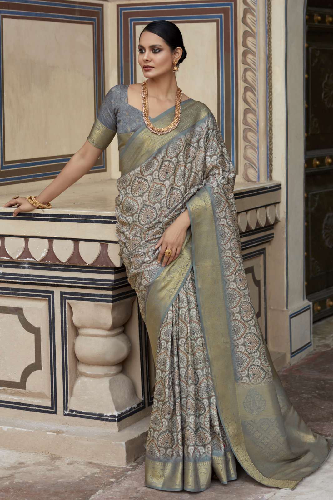 RajPath 8004 Rashmika Silk Designer  Pure Silk Saree