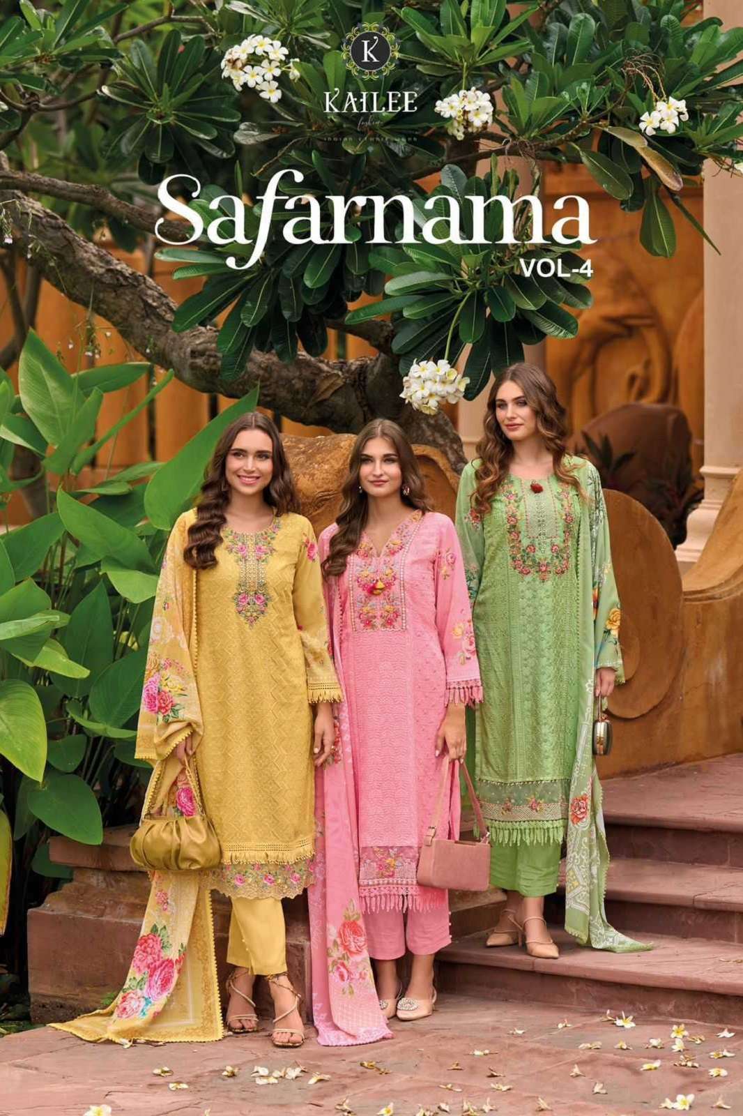 SAFARANAMA VOL 4 BY KAILEE READY  TO WEAR ANARKALI KURTIES