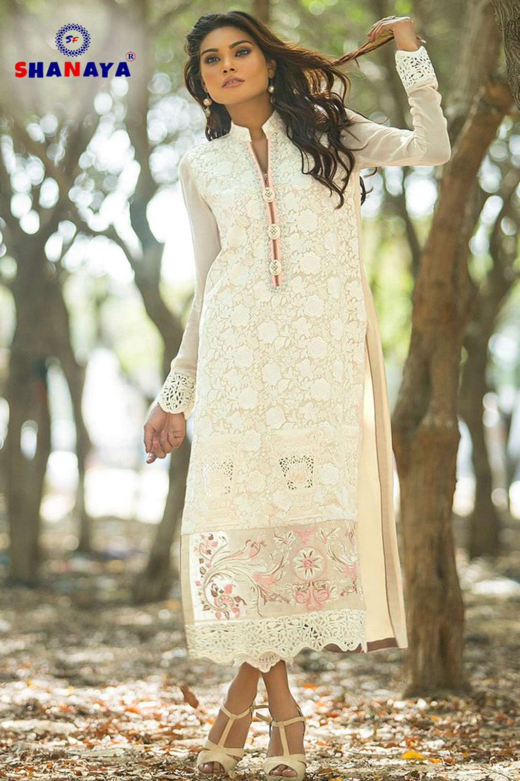 SHANAYA 325r ROSE BRIDEL S-119 LATEST DESIGNER HEAVY FOX GEORGETTE PAKISTANI SUIT