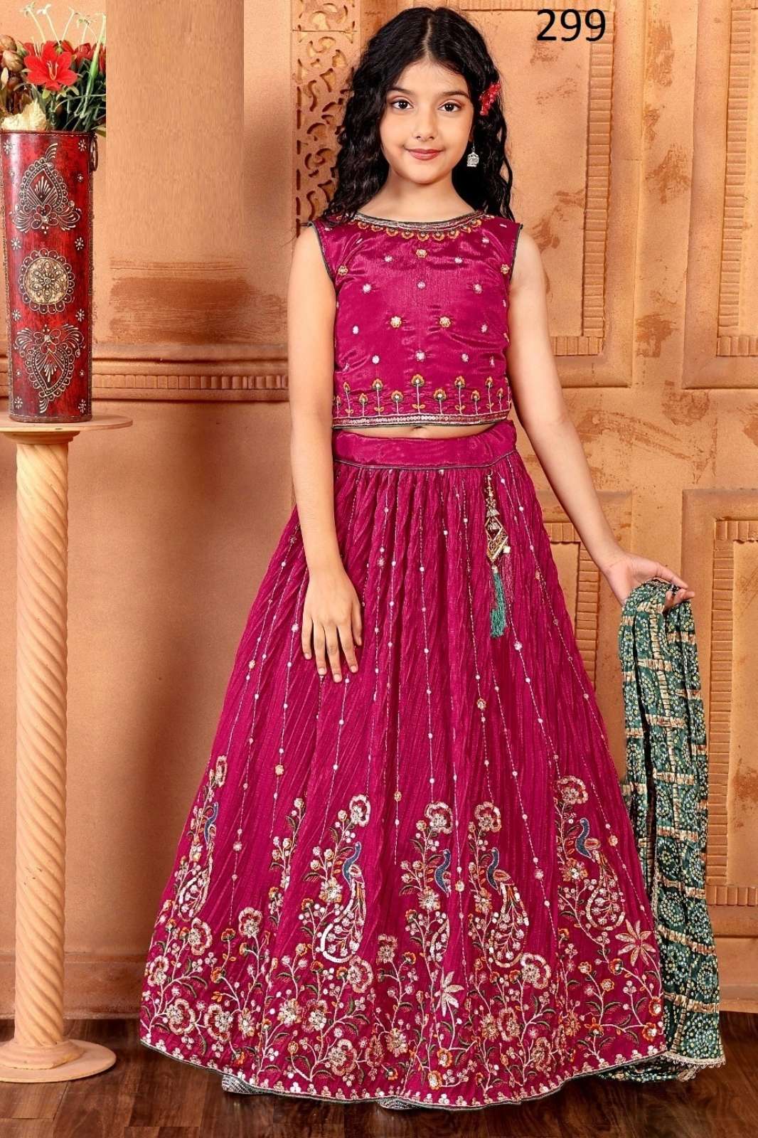 Shri Balaji Emporium 8437 AARADHNA VOL-46 Thread Work Designer Chinon Lehenga Choli