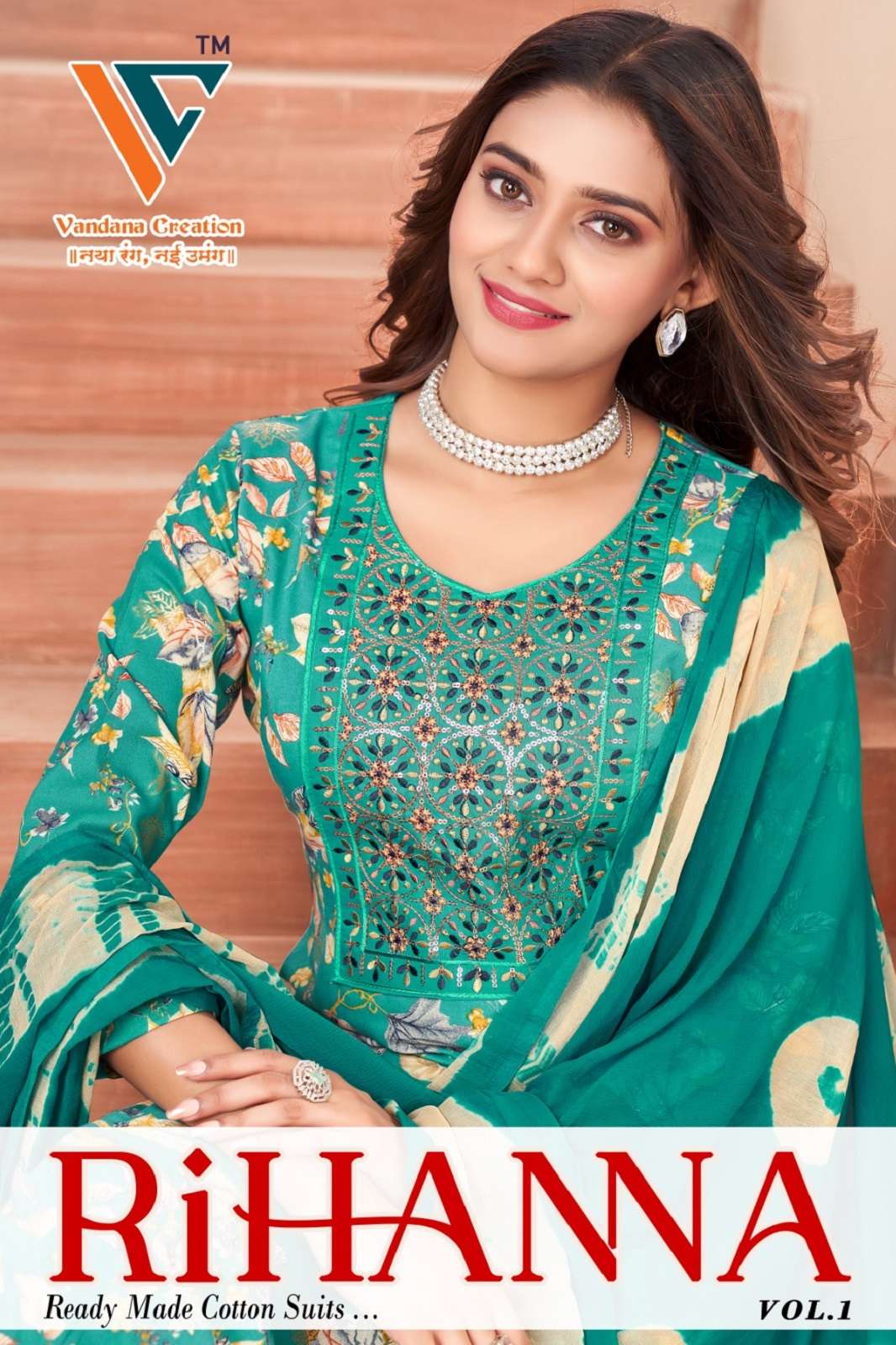 VANDANA RIHANNA VOL 1 DESIGNER SALWAR SUITS