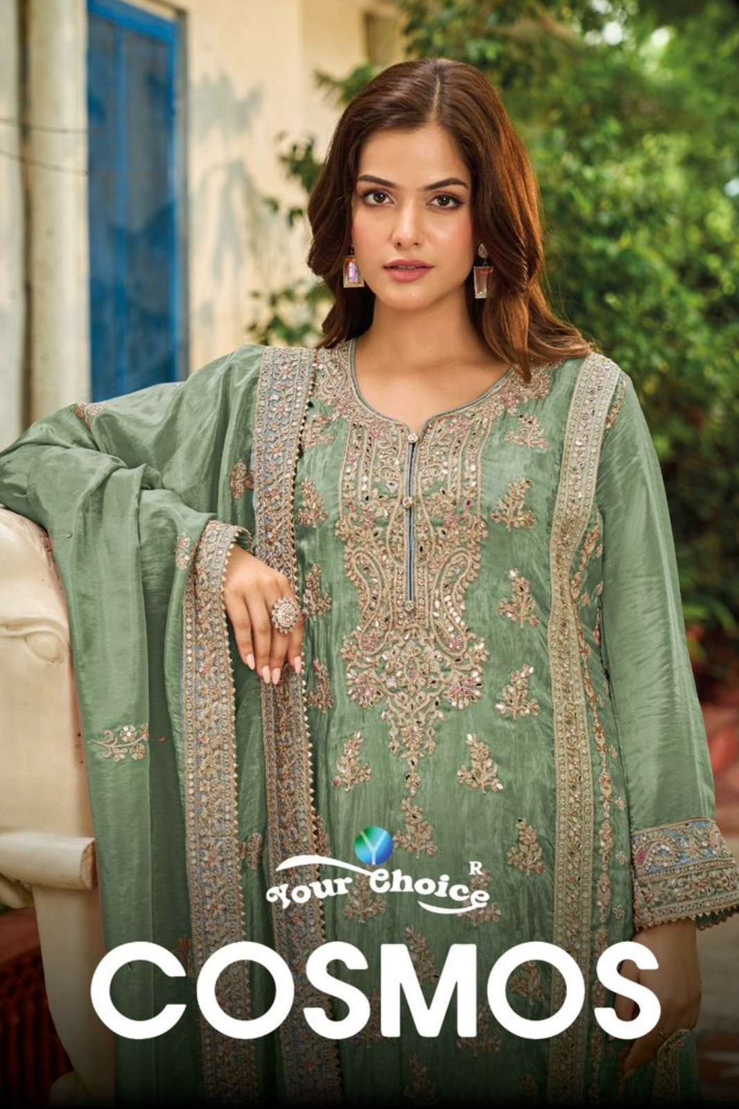 Your choice 8130 COSMOS Party Wear Designer Fancy Salwar Suit