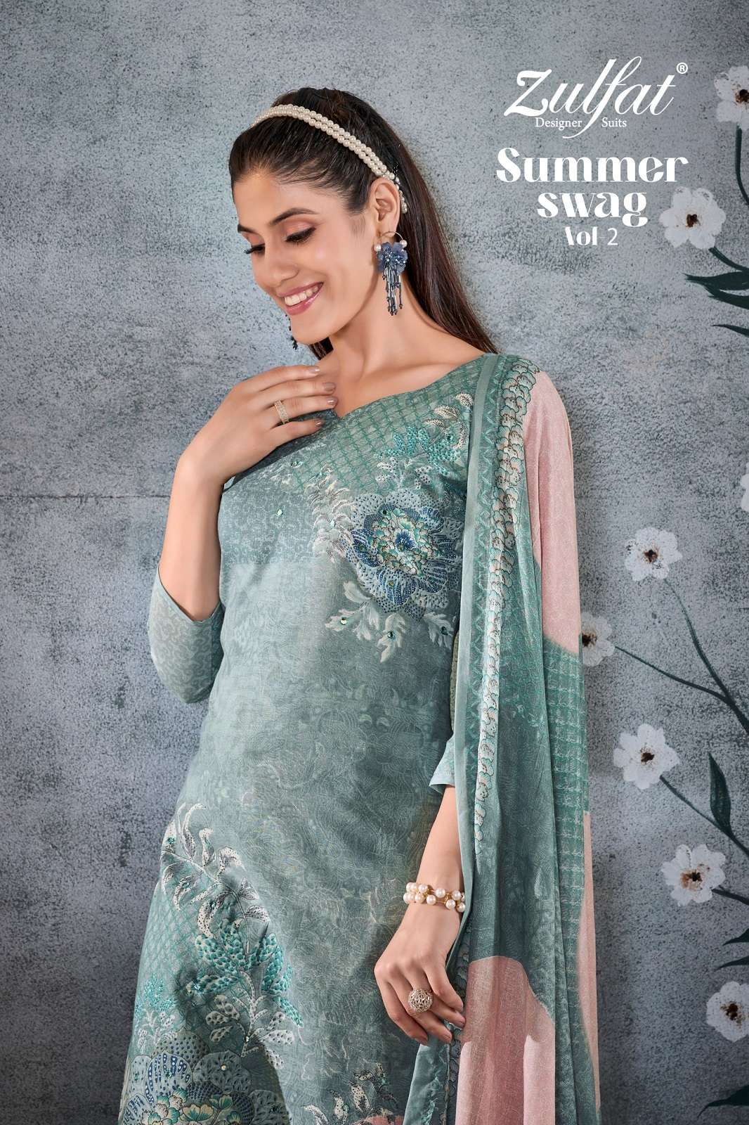 ZULFAT SUMMER SWAG VOL 2 DESIGNER SALWAR SUITS