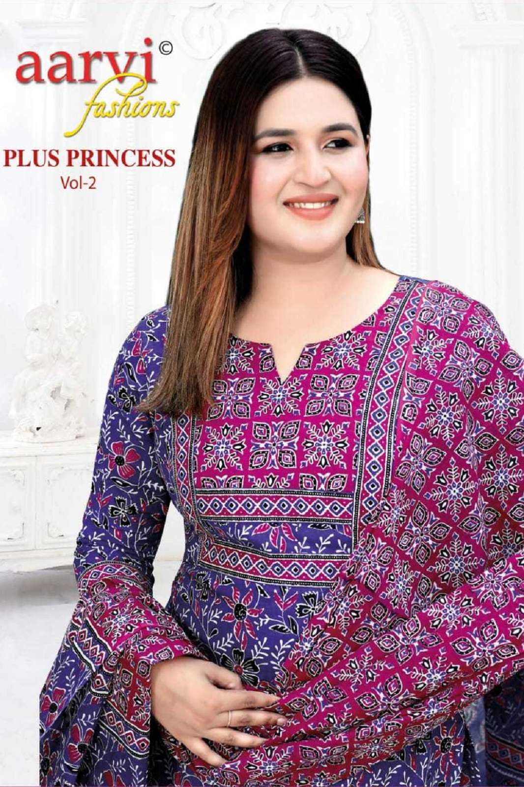 AARVI PLUS PRINCESS VOL 2 READY TO WEAR KURTI WITH PANT