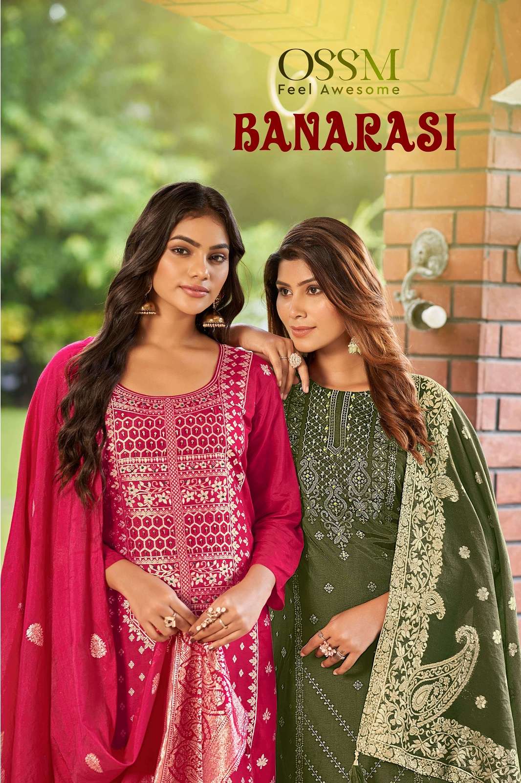 BANARASI BY OSSM READY TO WEAR ANARKALI KURTIES