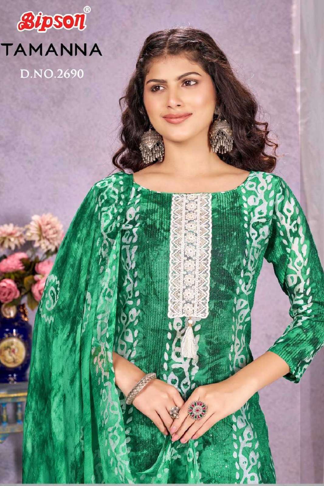 BIPSON PRINTS TAMANNA 2690 DESIGNER SALWAR SUITS