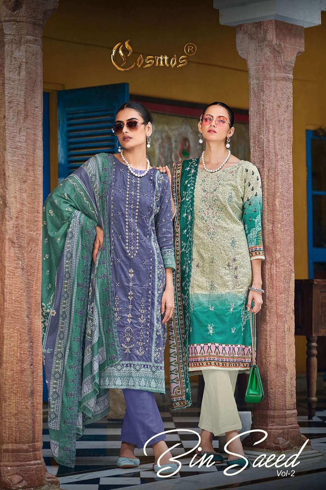 COSMOS BIN SAEED VOL 2 DESIGNER SALWAR SUITS