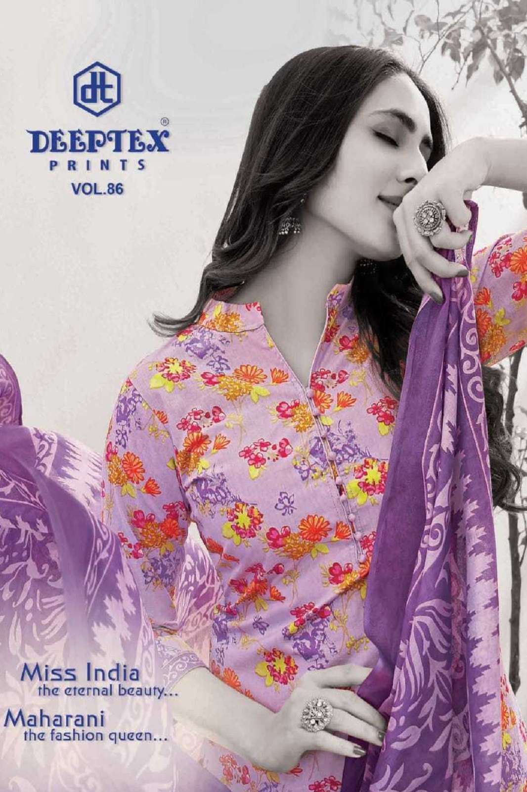 DEEPTEX MISS INDIA VOL 86 DESIGNER DRESS MATERIAL