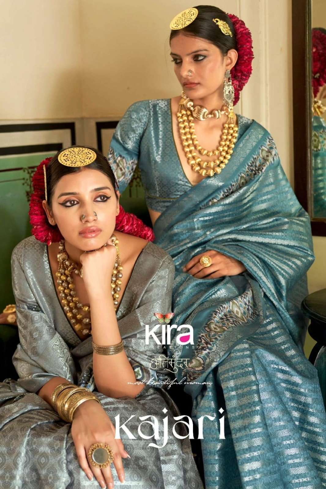 KIRA KAJARI 8870 FESTIVAL & PARTY WEAR DESIGNER FANCY SAREE