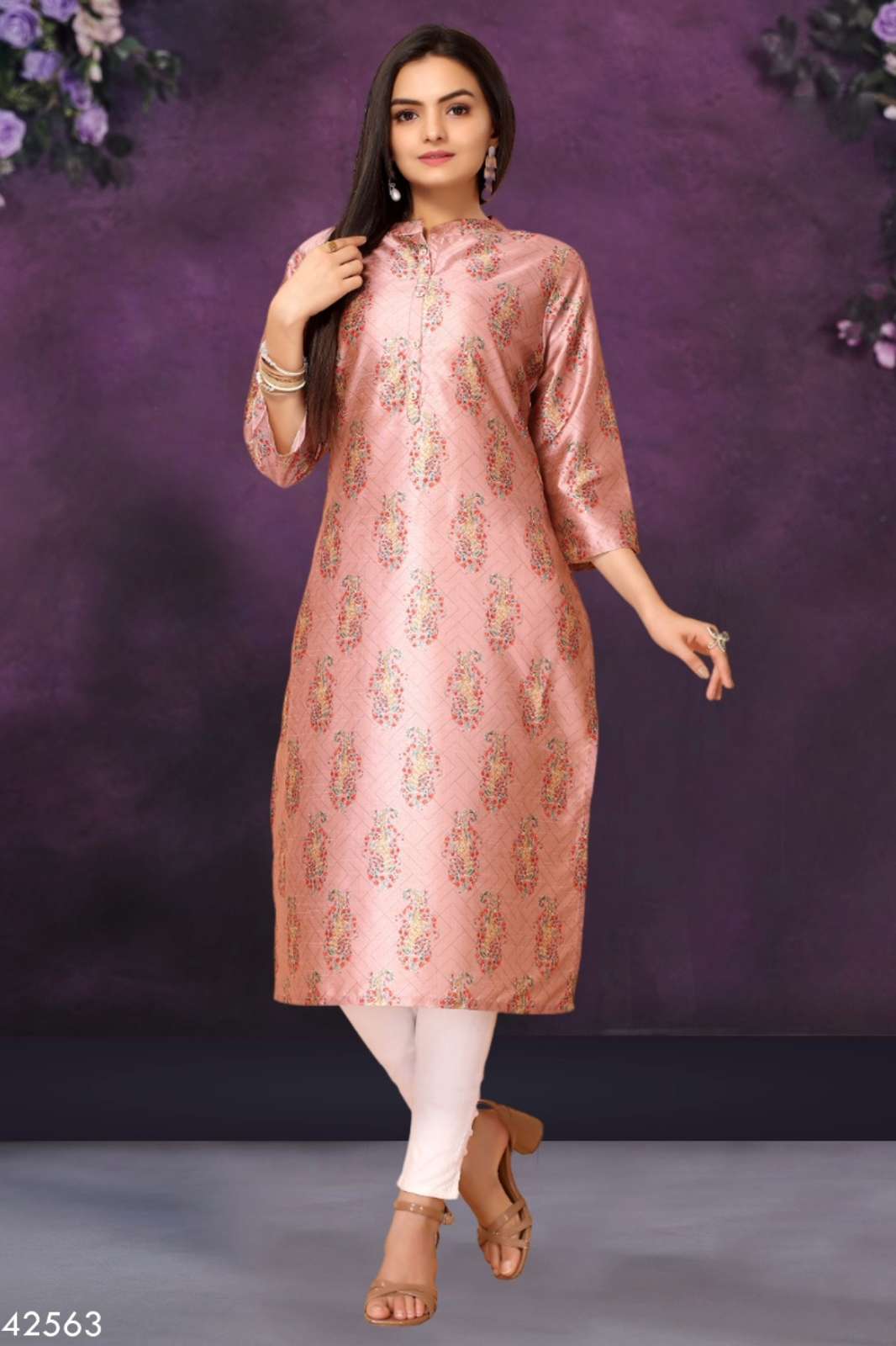 MAHOTSAV 8497 SASYA VOL-02N FESTIVE WEAR DESIGNER LONG KURTI