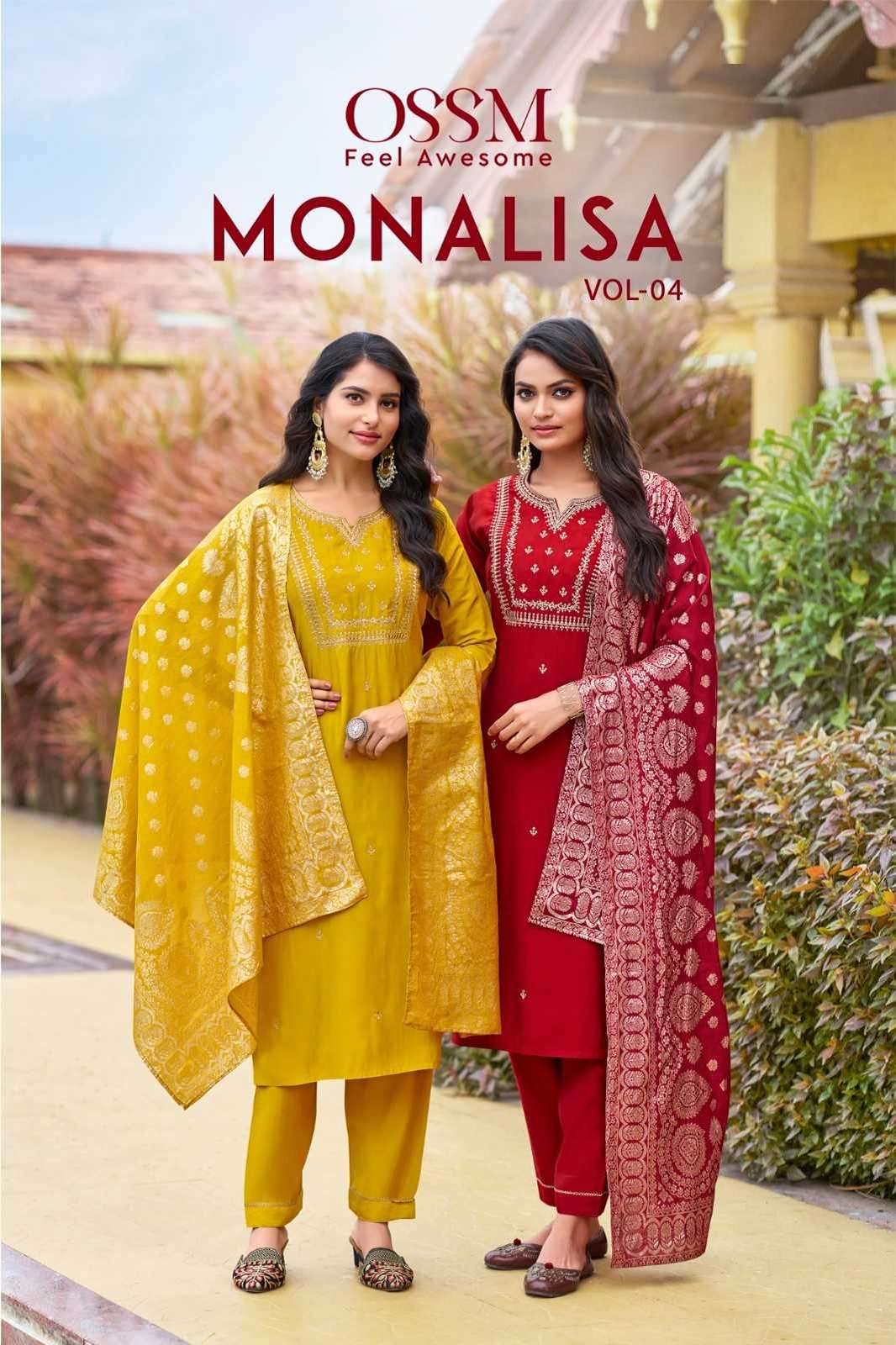 MONALISA VOL 4 BY OSSM READY TO WEAR KURTIES