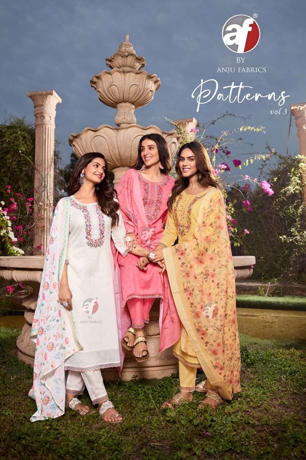 PATTERNS VOL 3 BY ANJU FAB READY TO WEAR KURTIES