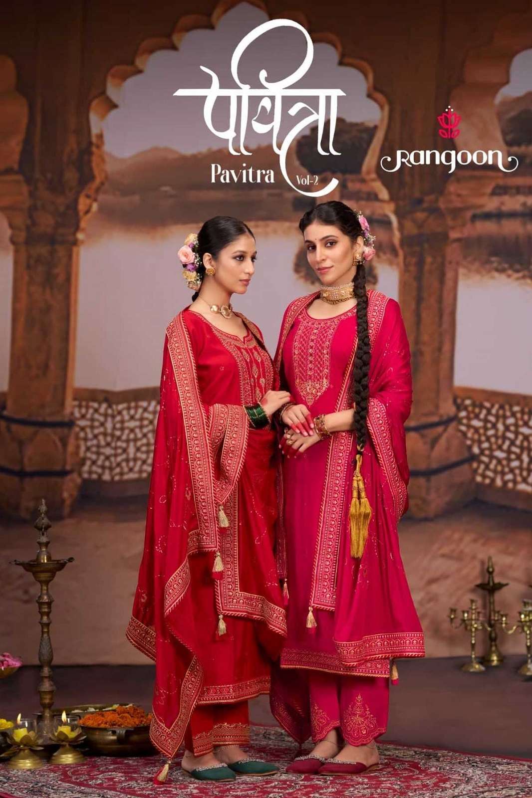 PAVITRA VOL 2 BY RANGOON READY TO WEAR KURTIES