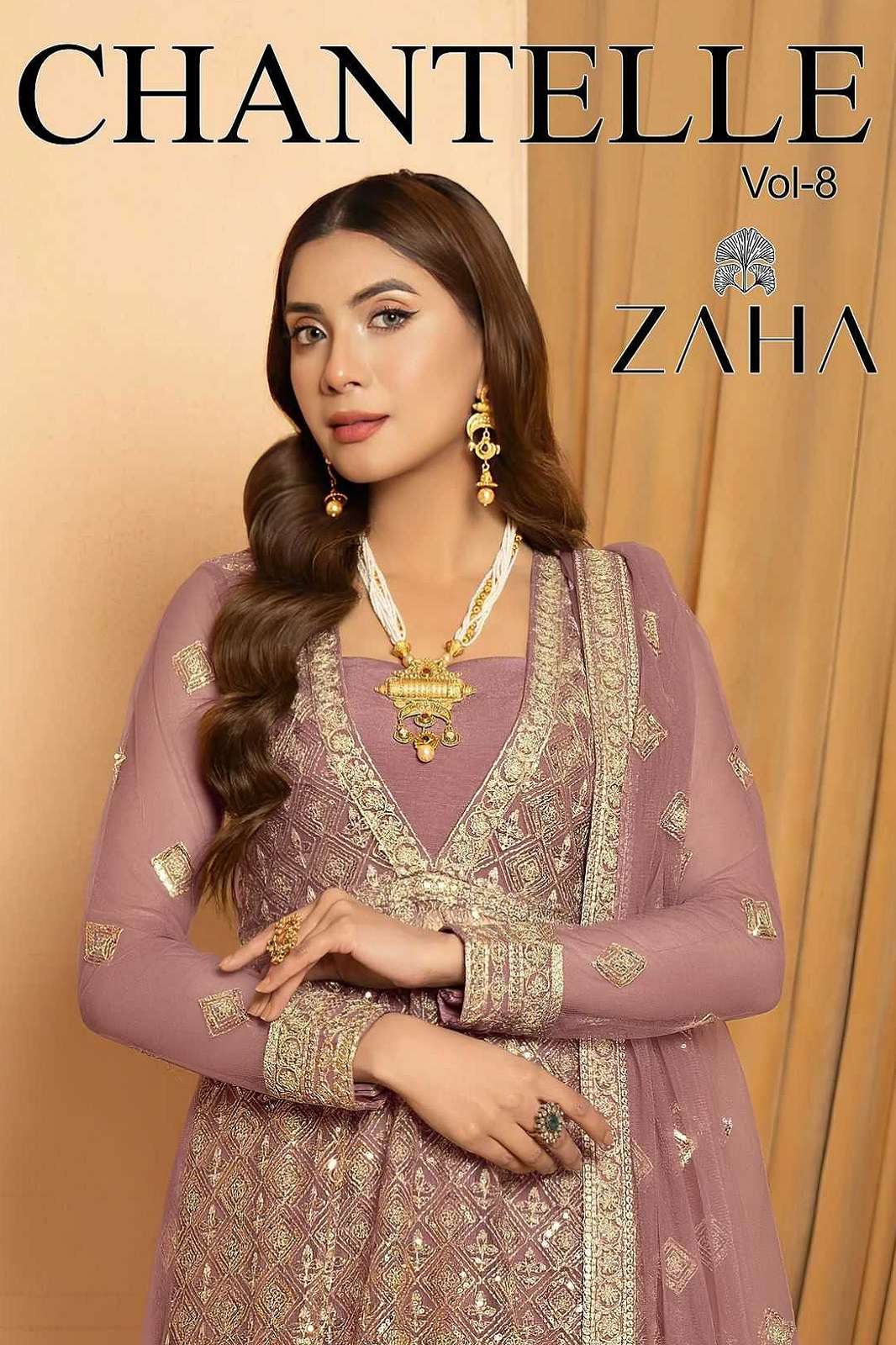 READYMADE PAKISTANI SUITS BY ZAHA 10354 A & B