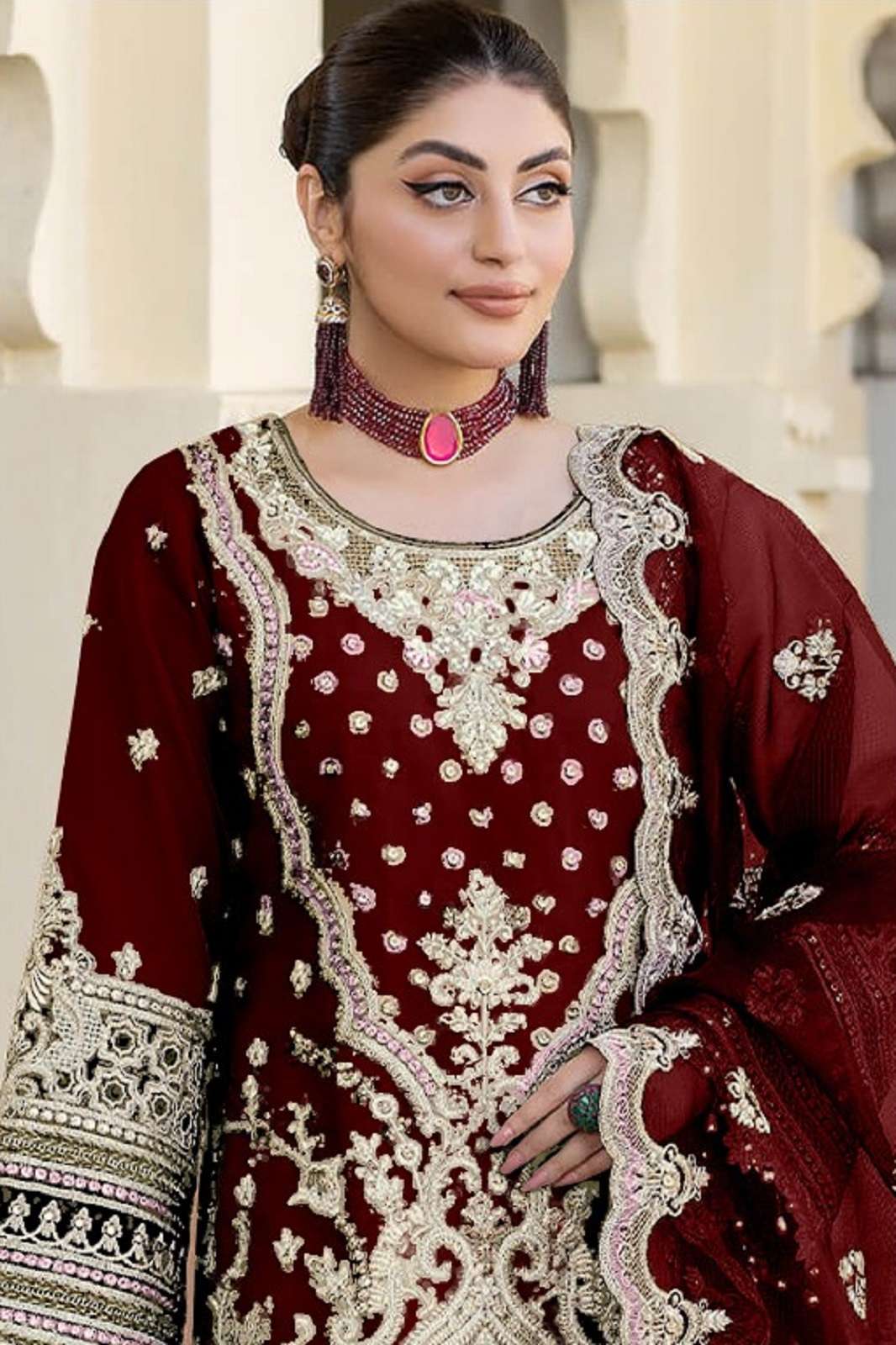 SAFA CREATION 1016 SEMI STITCHED PAKISTANI SUITS