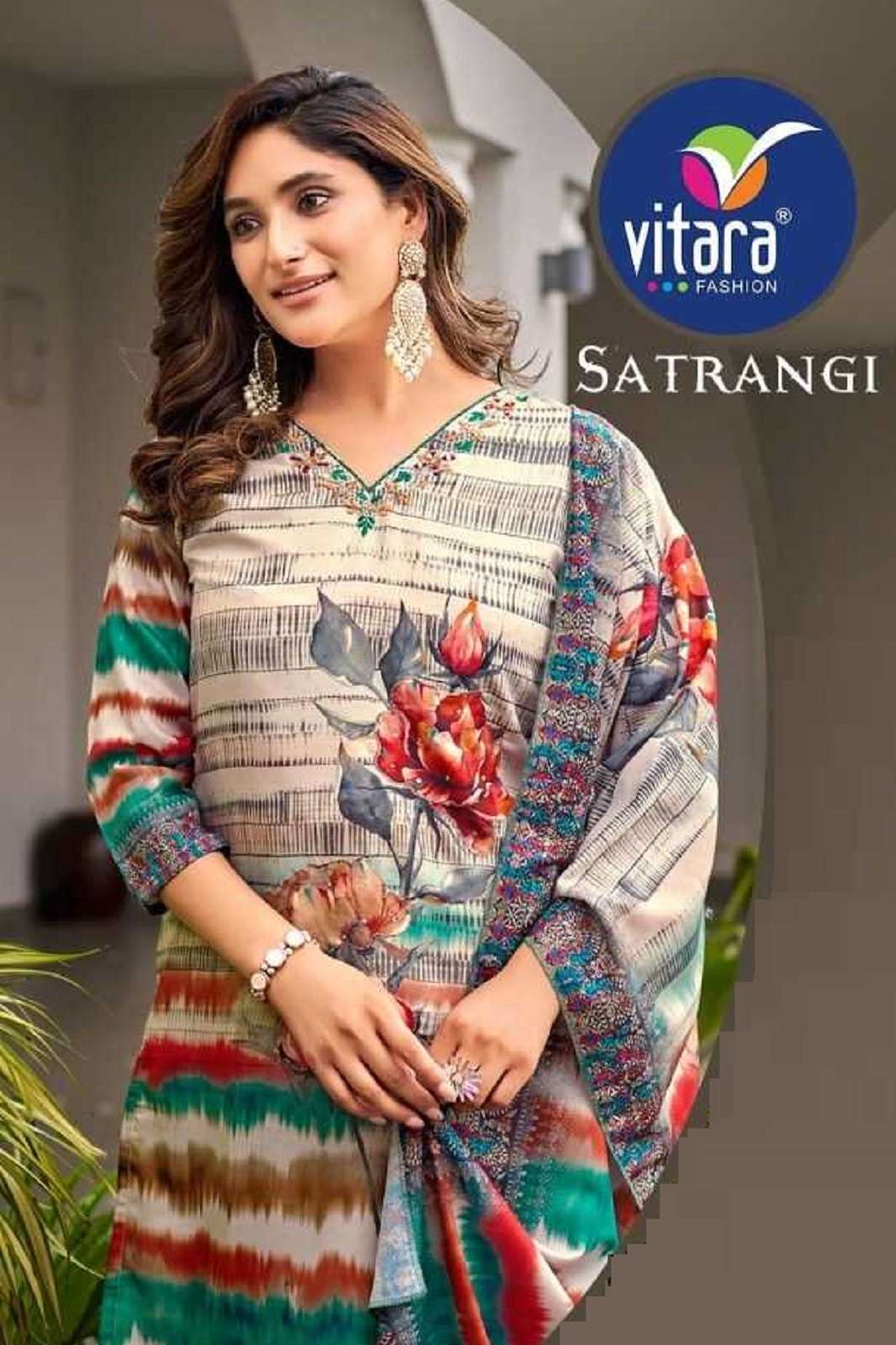 SATRANGI BY VITARA FASHION READY TO WEAR KURTIES