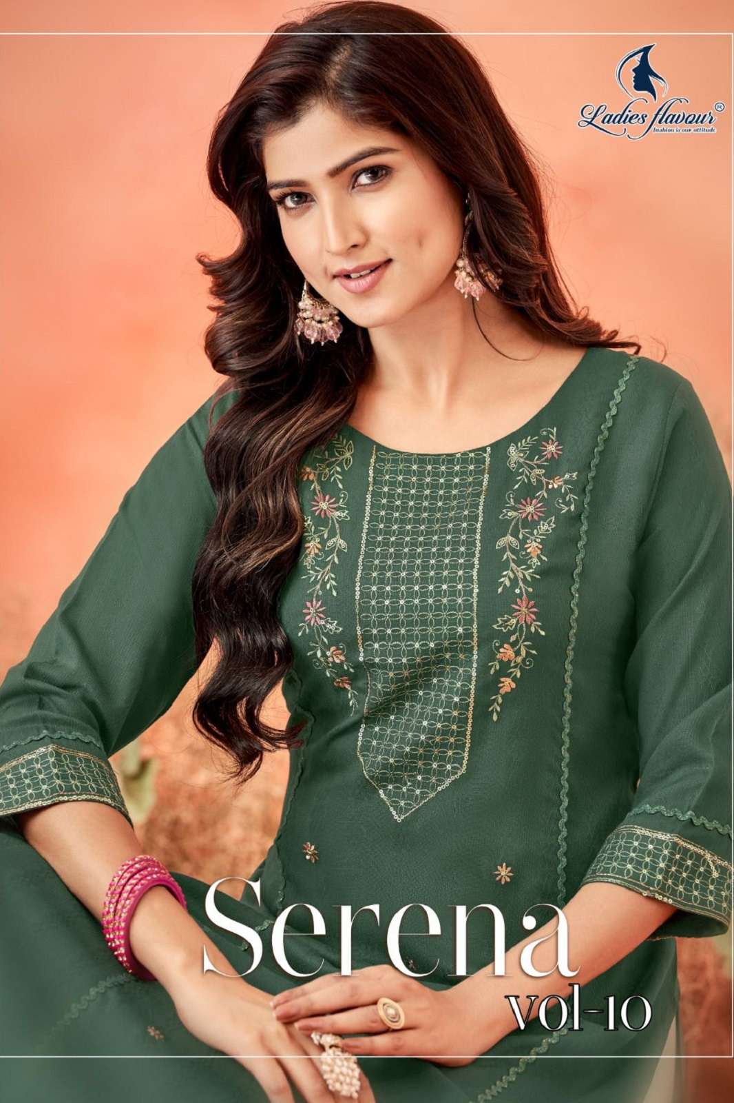 SERENA VOL 10 BY LADIES FLAVOUR READY TO WEAR KURTIES