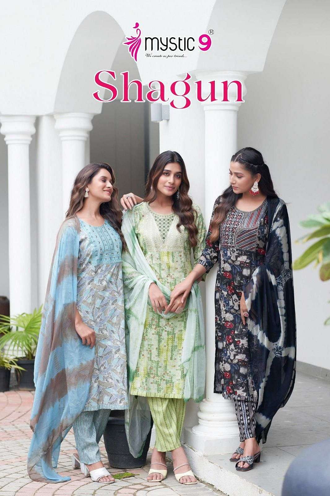 SHAGUN VOL 7 BY MYSTIC READY TO WEAR KURTI WITH PANT