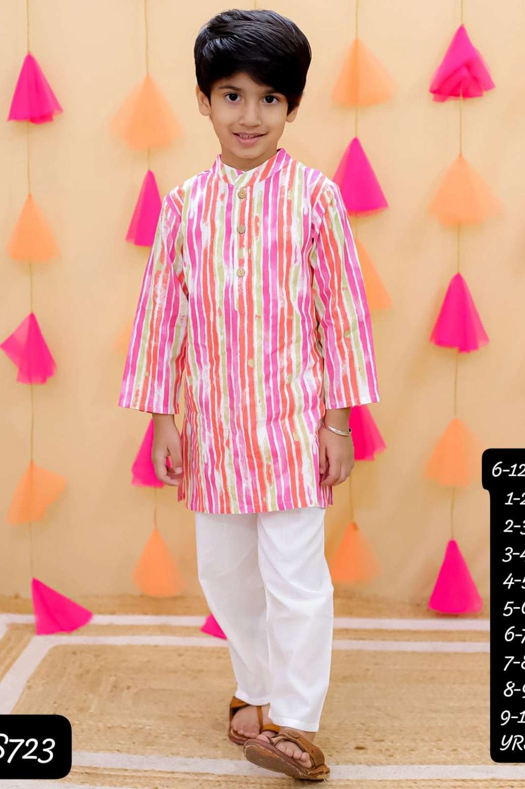 Shri Balaji Emporium 8605 Beautiful Festive Season Designer Kid Wear Pure Cotton Kurta Pajama