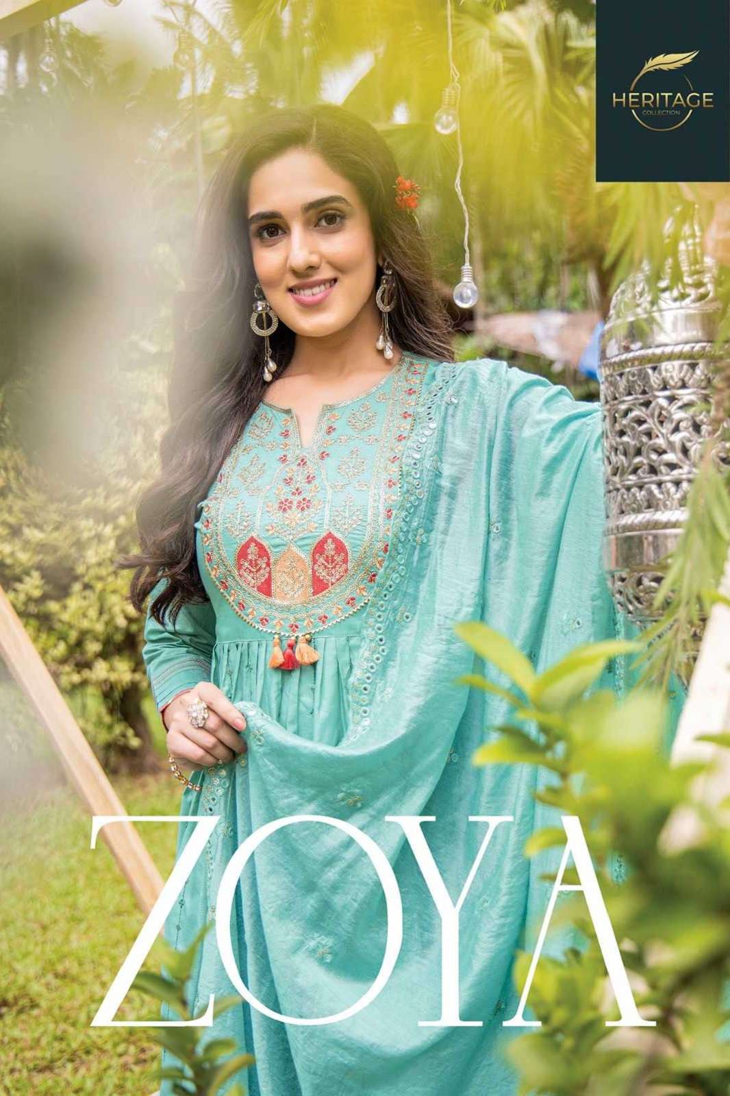 ZOYA BY HERITAGE COLLECTION READY TO WEAR KURTIES