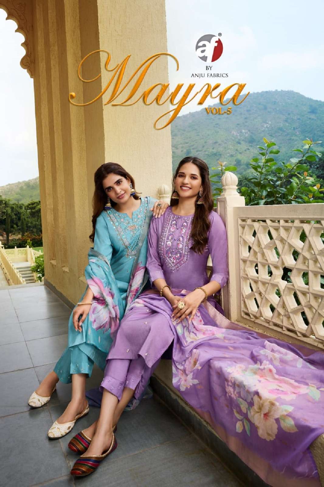 ANJU FAB MAYRA VOL 5 READY TO WEAR ANARKALI KURTIES