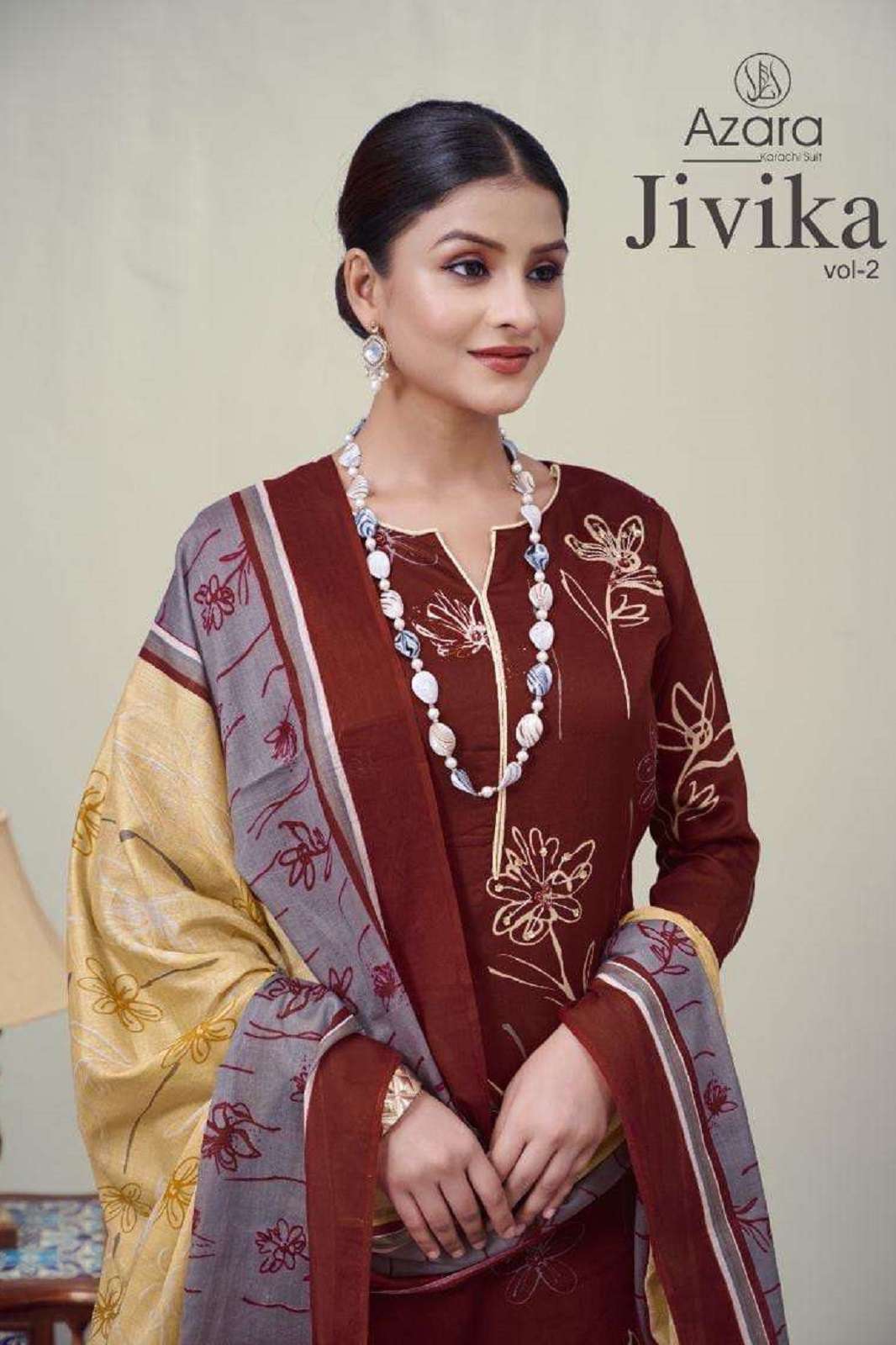 AZARA JIVIKA VOL 2 ZAM COTTON SUITS