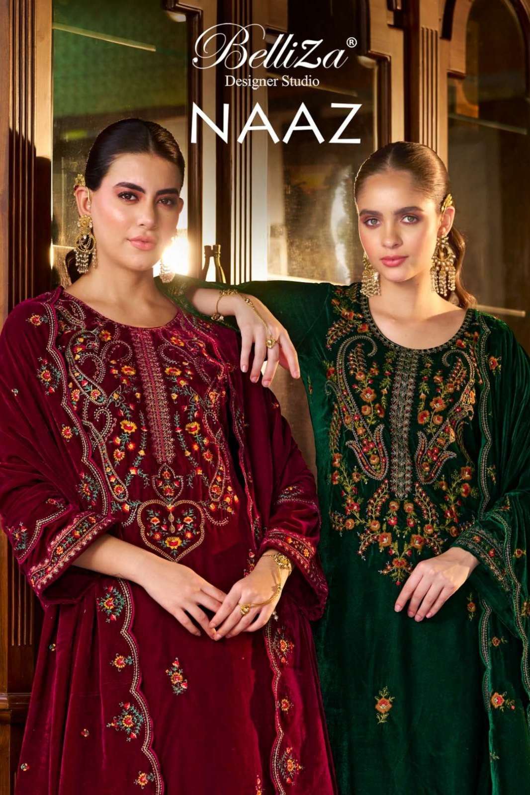 BELLIZA DESIGNER NAAZ PREMIUM VELVET COLLECTION