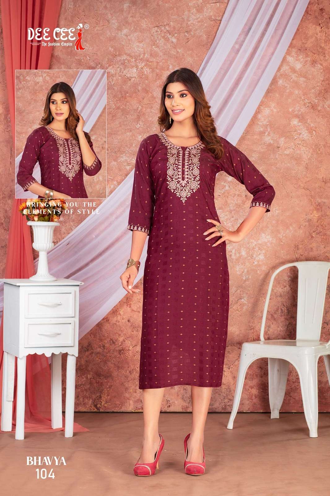 BHAVYA BY DEECEE READY TO WEAR KURTIES