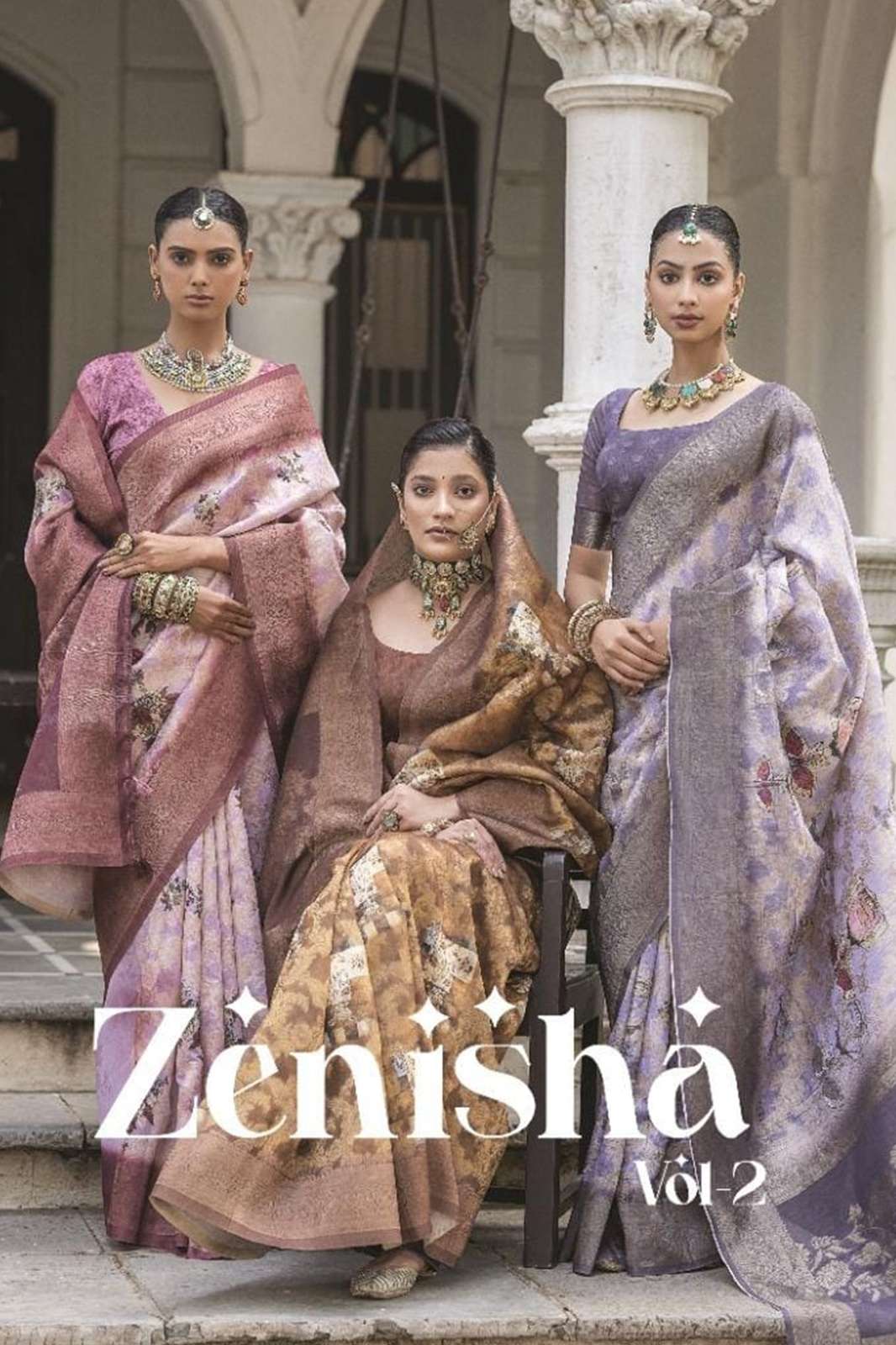 BHUMI ZENISHA 9095 Festival Wear Designer Silk Saree