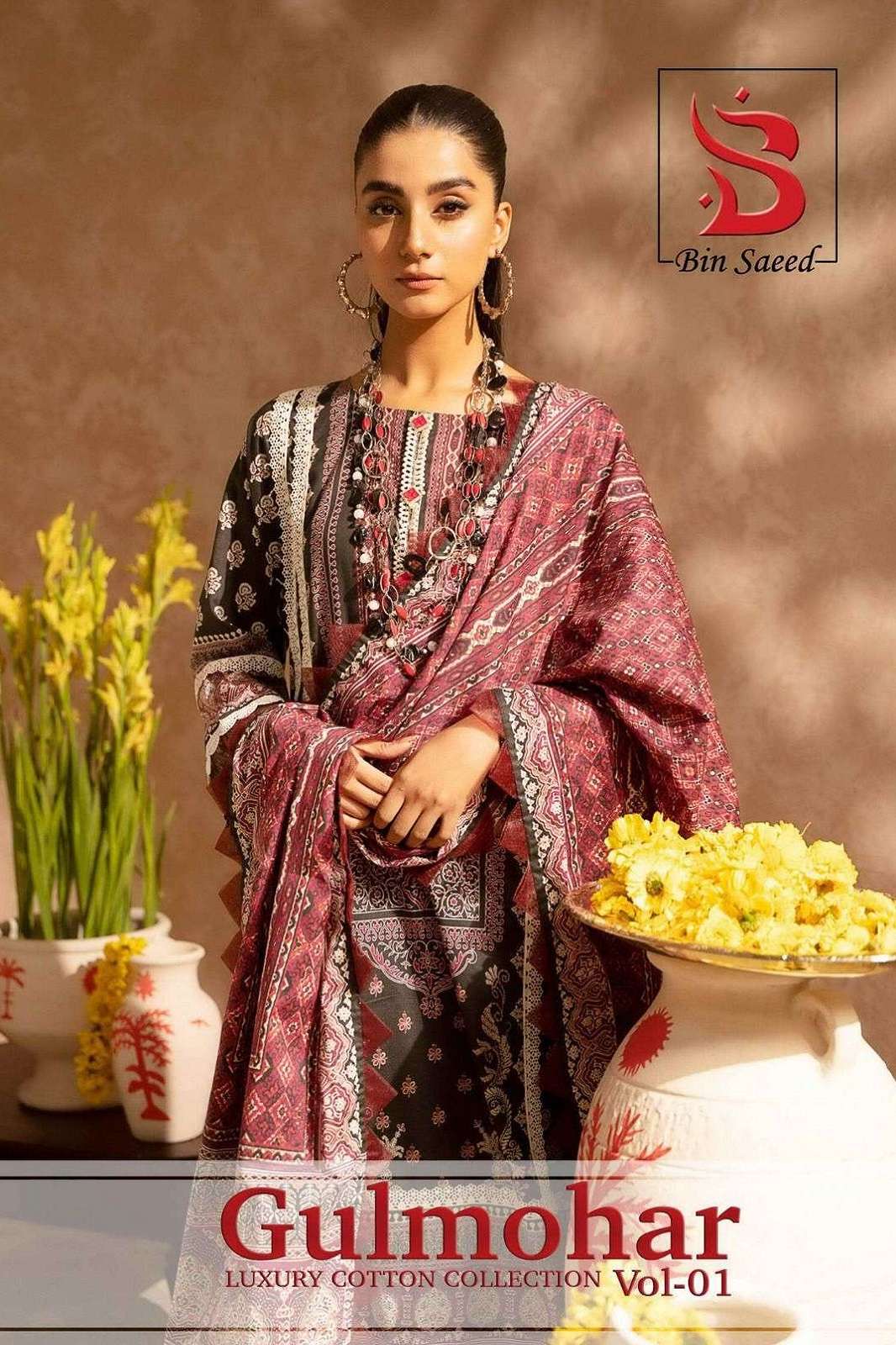 BIN SAEED GULMOHAR VOL 1 PAKISTANI SALWAR SUITS