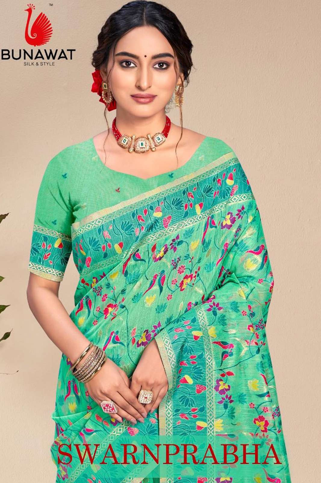 BUNAWAT SWARNPRABHA 9152 New Fancy Trending Silk Zari Woven Designer Silk Saree 