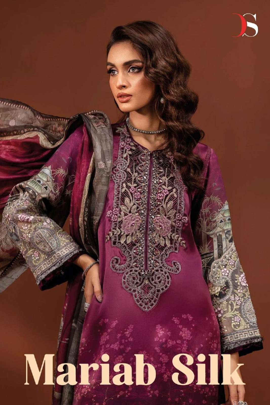 DEEPSY SUITS MARIA B SILK DESIGNER PAKISTANI SUITS